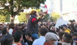 Manifestation à Tunis contre la cherté de la vie et la pauvreté