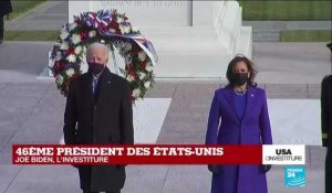 Investiture de Joe Biden : cérémonie au cimetière national d'Arlington en présence d'anciens présidents