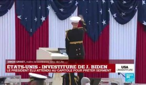 Investiture de Joe Biden : le nouveau président veut "une collaboration transpartisane"
