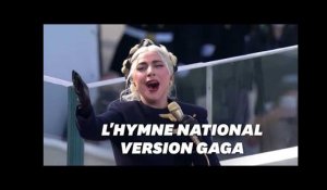 Lady Gaga chante l'hymne américain à l'investiture de Joe Biden