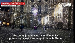 Les illuminations à Rennes, décor féerique pour les familles