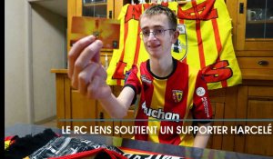 L'histoire de Thibaut, supporter du RC Lens cyberharcelé, soutenu par le monde du football