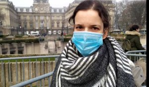 Interview Marion Pécher, manif contre la "ferme de l'horreur" à Lille