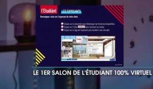 Le premier Salon de l'étudiant 100% virtuel