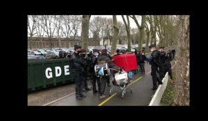L'évacuation du squat de la Grande Ourse à Angers