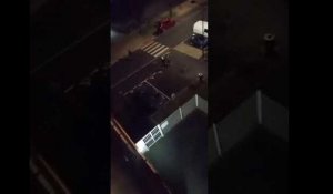 Allonnes : des tirs de mortier d’artifice sur la police (video d’un riverain)