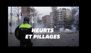 Aux Pays-Bas, des manifestations contre les restrictions sanitaires virent à l'émeute