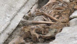 Le contenu d'un sarcophage, découvert à Arras, vient d'être dévoilé