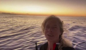 VIDÉO. Vendée Globe. Miranda Merron savoure les conditions de navigation plus douces de l'Atlantique