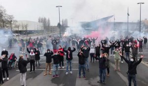 Football (VAFC) : les supporteurs du VAFC rassemblés pour le départ fictif du président Eddy Zdziech