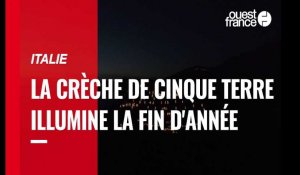 La crèche de Cinque Terre illumine la fin d'année en pleine pandémie