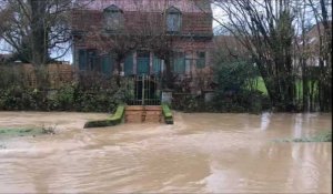 Des inondations en Flandre intérieure