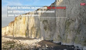 Criel-sur-Mer: la falaise recule