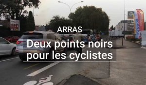 Arras: zoom sur deux points noirs pour les cyclistes