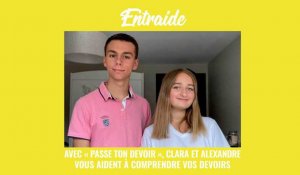 Clara et Alexandre, lycéens boulonnais, proposent leur service d'aide aux devoirs