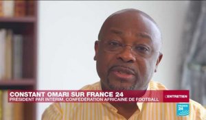 Constant Omari, président par intérim de la CAF : "Jusqu'ici, le CHAN se passe très bien"