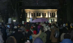 Manifestation à Varsovie contre la quasi-interdiction de l'avortement