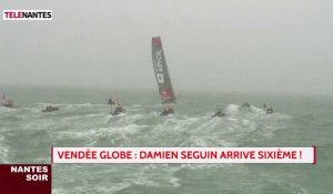 Vendée Globe : le nantais Damien Seguin 6 ème !