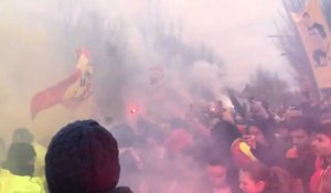 Lens - Lille : l'ambiance de feu avant le derby, les meilleurs moments