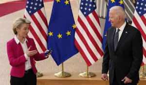 Subventions, Ukraine et Chine au menu de la rencontre entre Ursula von der Leyen et Joe Biden