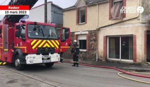 À Redon, un incendie se déclare dans une maison d’habitation 