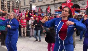 Chambéry : au cœur de la manifestation contre la réforme des retraites