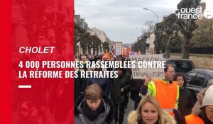 VIDÉO. Grève du 7 mars : à Cholet, la sixième manifestation rassemble 4 000 personnes