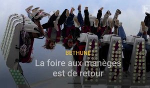 Béthune : la foire aux manèges est de retour