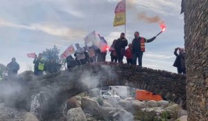 Alès: Manifestation du 7 mars contre la réforme des retraites 