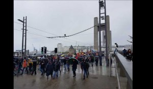 VIDÉO. Grève du 7 mars : à Brest, 23 000 manifestants pour le "6e round" contre la réformes des retraites, un record
