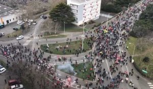 VIDÉO. Grève du 7 mars à Lorient : une marée humaine contre la réforme des retraites