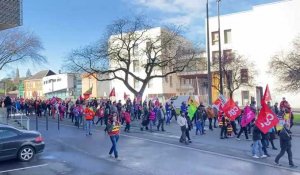 Arras : ils étaient 800 à manifester ce samedi 11 mars 2023 contre la réforme des retraites