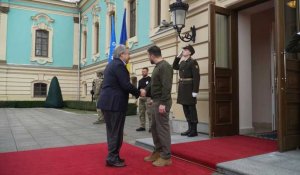 Le secrétaire général de l'ONU Guterres rencontre le président Zelensky à Kiev