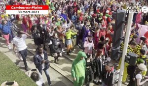 VIDEO. Carnaval de Caen 2023 : 35 000 étudiants heureux défilent dans les rues 