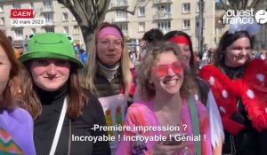 VIDEO. Carnaval étudiant de Caen. Des copines donnent leurs premières impressions sur le carnaval