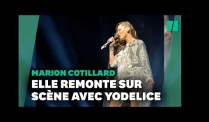 Marion Cotillard s’improvise rockeuse aux concerts de Yodelice à Paris