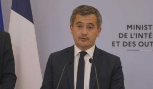 Retraites : 13.000 policiers et gendarmes mobilisés mardi (Darmanin)