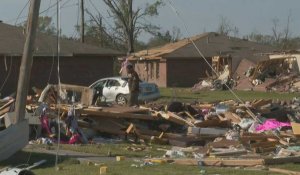 Images montrant les dégâts causés par la tornade meurtrière à Rolling Fork, Mississippi
