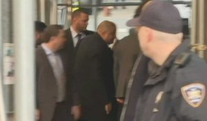 Arrivée du procureur de Manhattan après l'inculpation de Trump
