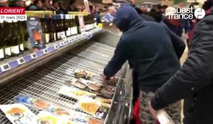 VIDÉO. Les pêcheurs vident les rayons poissonneries de supermarchés à Lorient