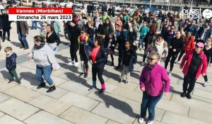 VIDÉO. A Vannes, un Flashmob pour la Journée mondiale de la trisomie 21