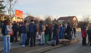Blocage du lycée Jean-Vigo par les élèves