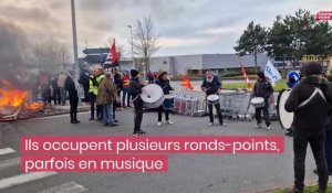 Retour sur le blocage de l'hypermarché et de la zone commerciale de Glisy