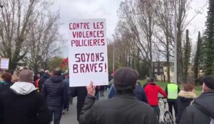 Manifestation interprofessionnelle contre la réforme des retraites à Compiègne, mardi 28 mars 2023