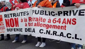 Manifestation contre la réforme des retraites le jeudi 13 avril 2023 à Dieppe