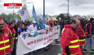 VIDÉO. Grève du 13 avril : la manifestation démarre à Angers