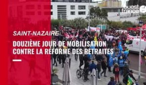 VIDEO. Réforme des retraites. Entre 5 000 et 6 000 manifestants à Saint-Nazaire