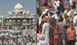 Pakistan: des pèlerins sikhs célèbrent Baisakhi dans le Gurdwara Panja Sahib