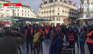 VIDÉO. Après la décision du Conseil Constitutionnel, quelques 500 manifestants au Ralliement, à Angers