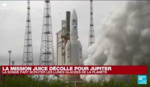 Espace : la mission Juice décolle pour Jupiter
